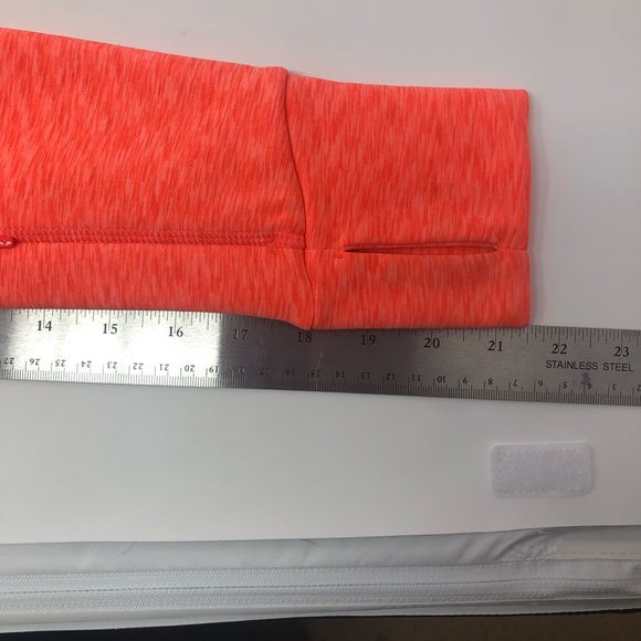 Athleta Athletic Zip Up Jacket Orange Size Medium - Picture 11 of 11